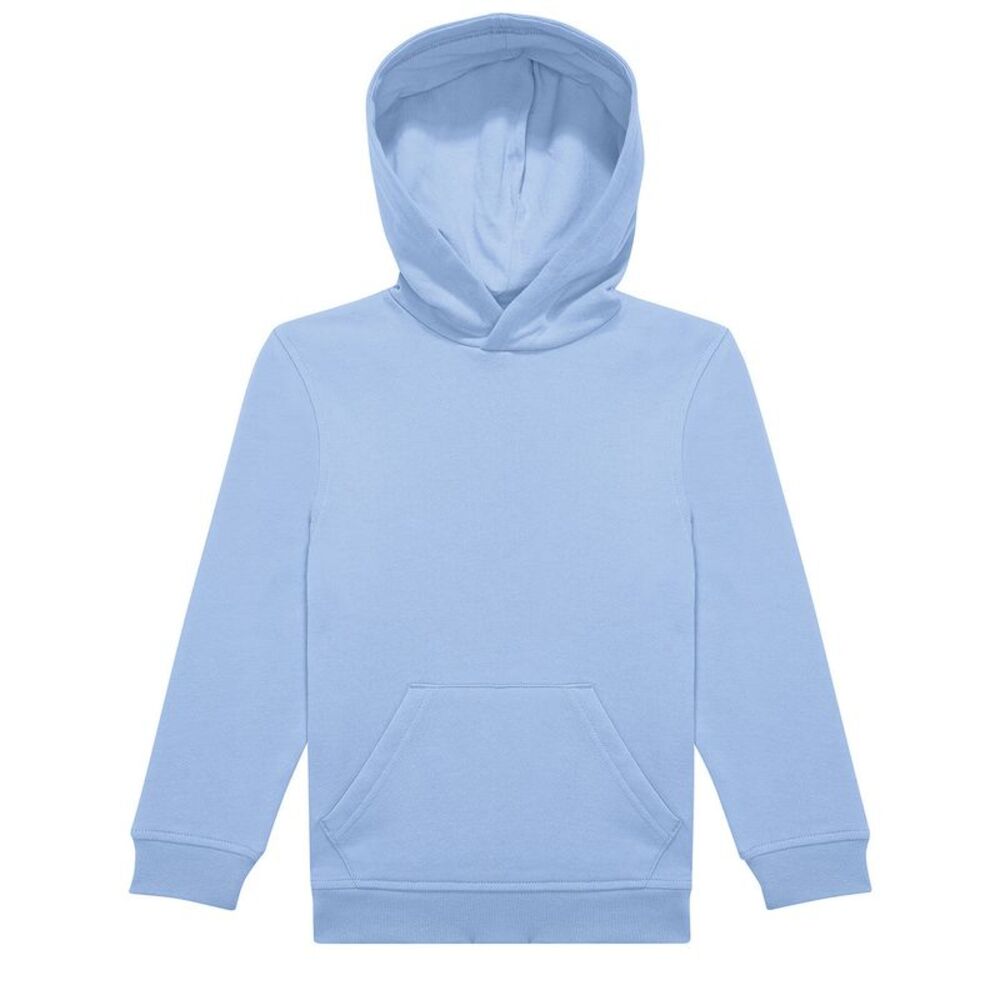 B&C Childrens/Kids ID.333 Hoodie / Lotus Blue